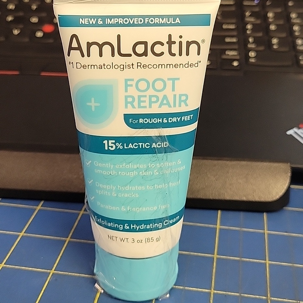AmLactin Foot Repair Cream 85g New